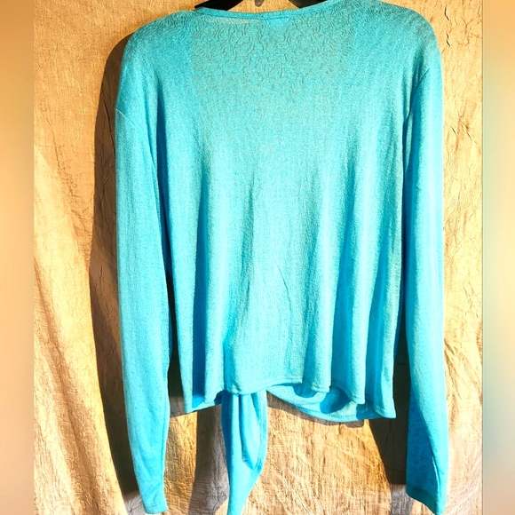 Kim & Co 3/4 Sleeve Cardigan - Picture 2 of 4